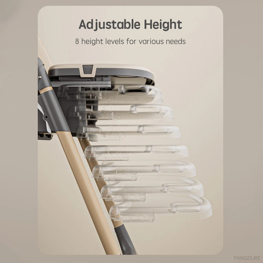 Reclining Baby High Chair for Feeding 