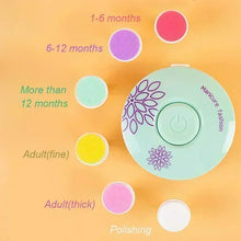 Load image into Gallery viewer, Electric Baby Nail Trimmer Baby Items Kid Nail Polisher Tool Care Kit Easy to Trim Nail File Newborn Baby Things Bebe Accessorie