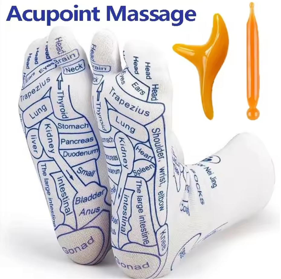 Acupoint Foot Massager - Therapeutic Reflexology Socks