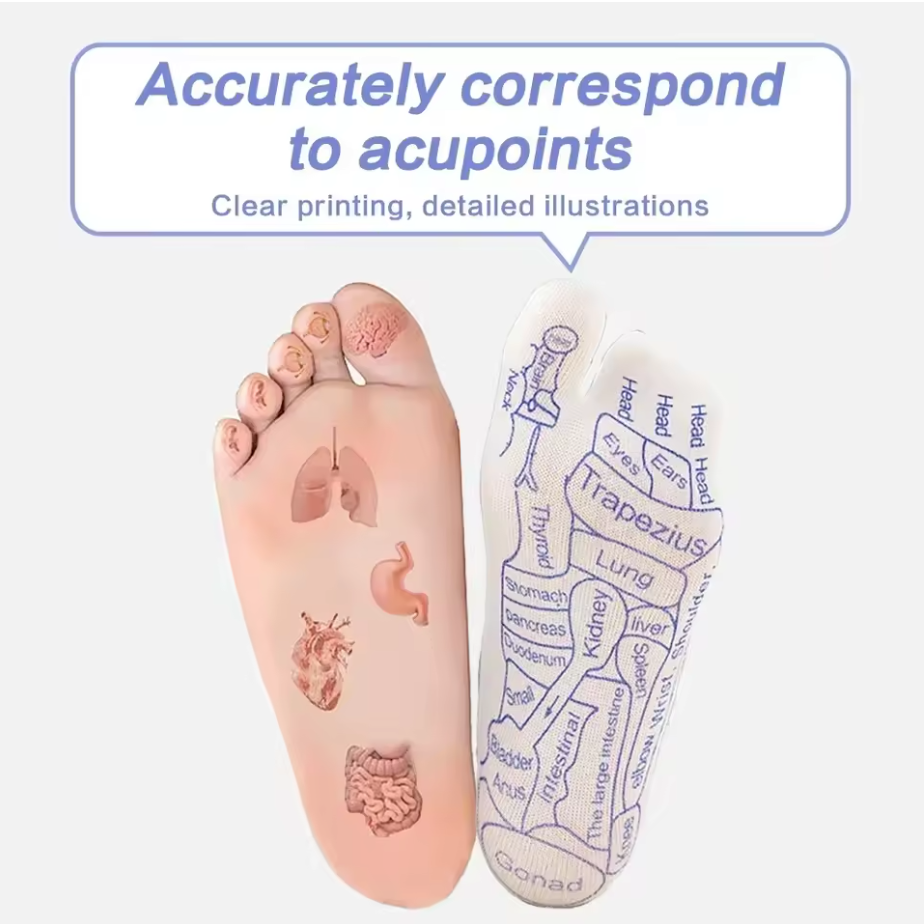 Acupoint Foot Massager - Therapeutic Reflexology Socks