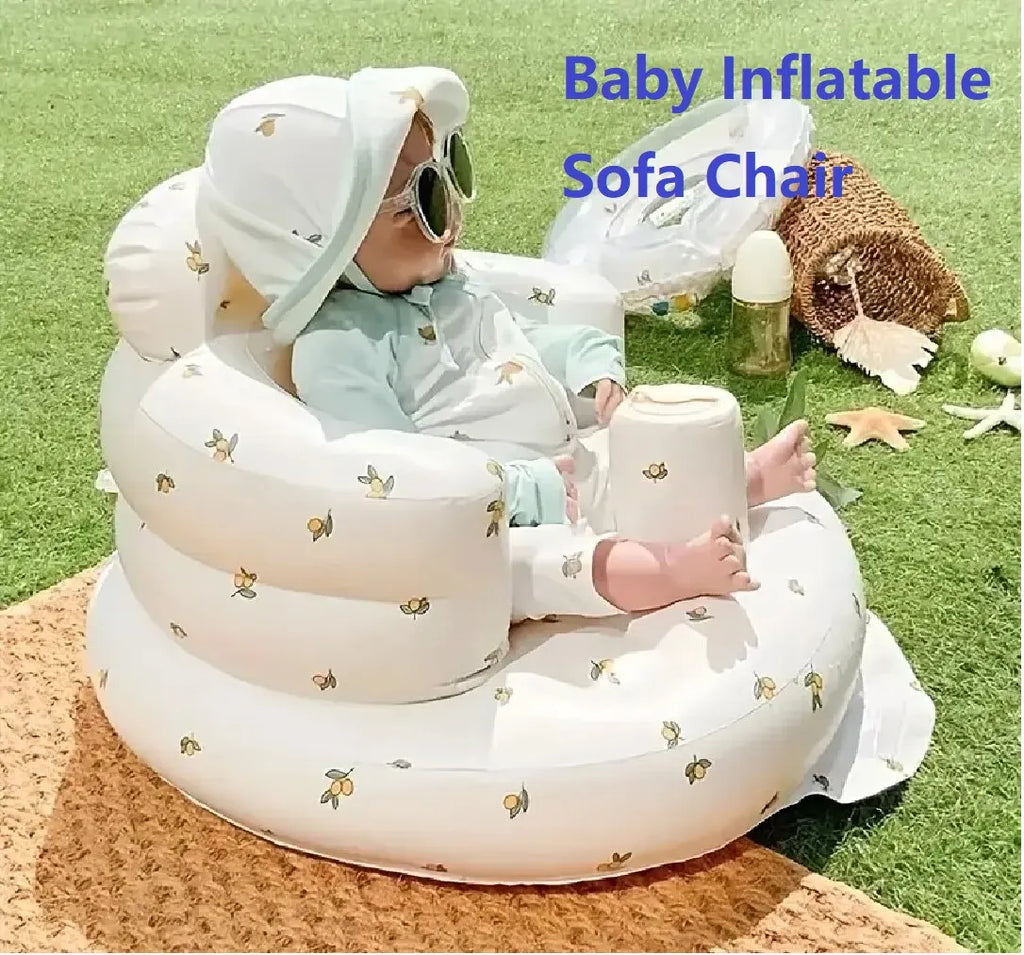 Anti-Fall Back Support Baby Inflatable Sofa Chair Back 