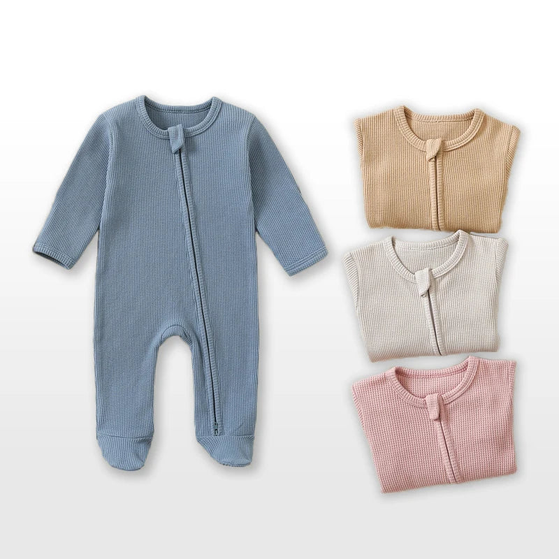 Long Sleeve Organic Cotton Baby Onesies