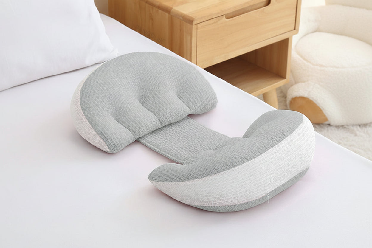 Pregnancy Pillow with 1Pc Free an Auxiliary Pillow Cotton Waist Support Pillow for Pregnant Women Sleeping Body Pillow