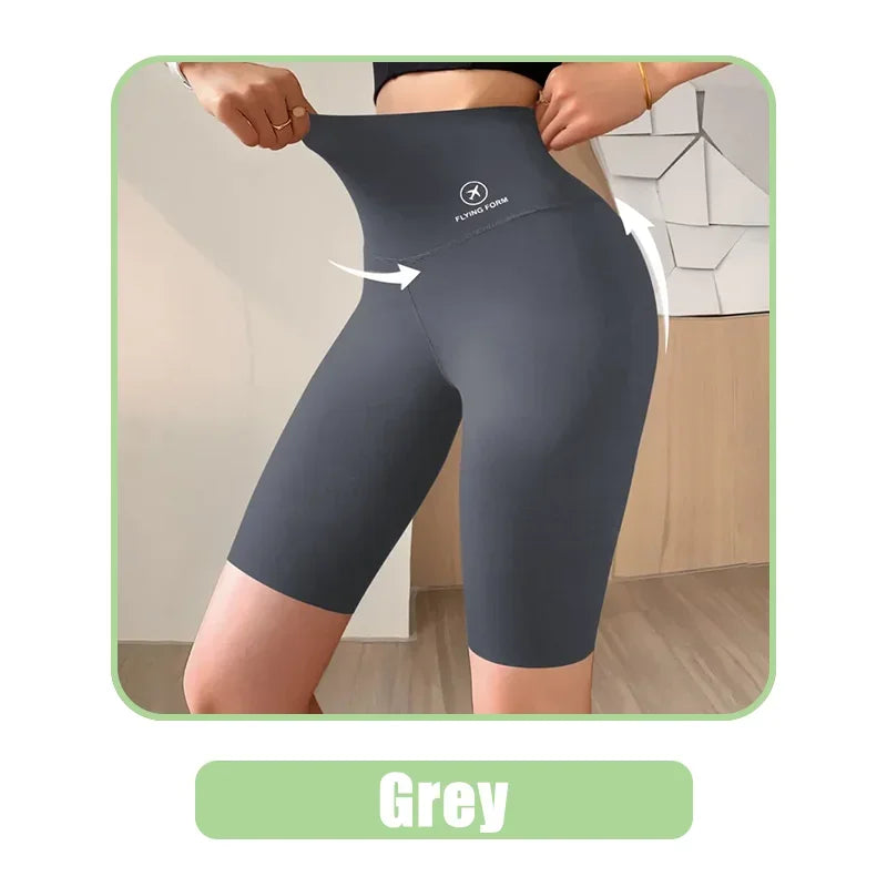 High Waist Shape Wear Sculpting Shorts