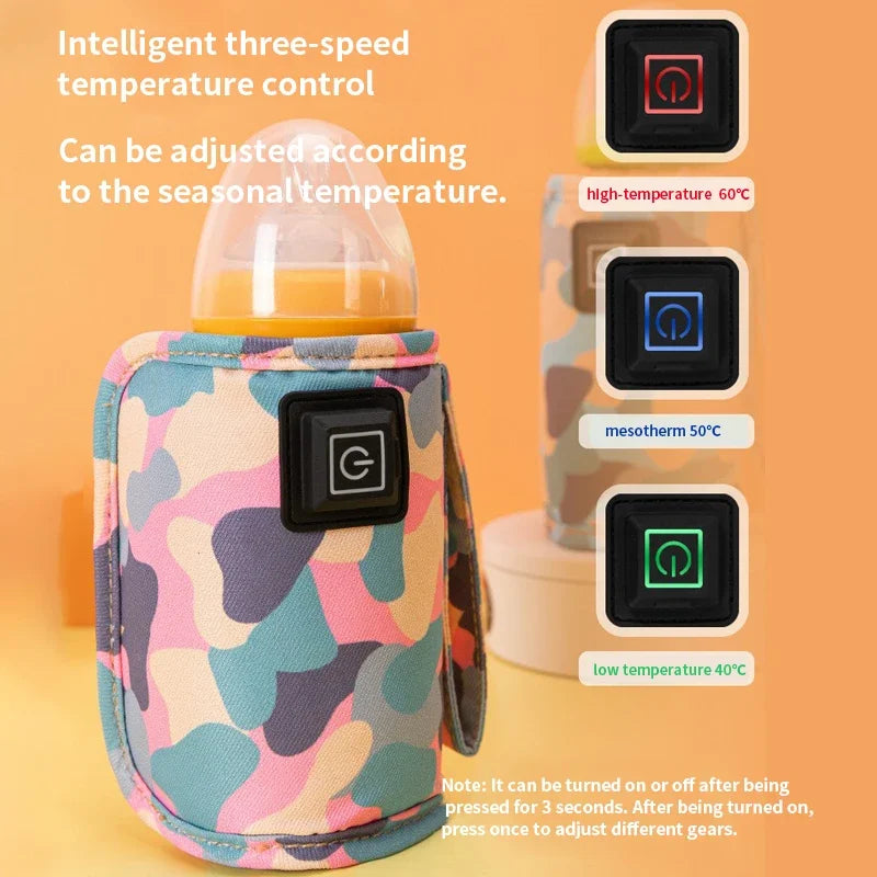 Portable Nursing Bottle Warmer and Holder