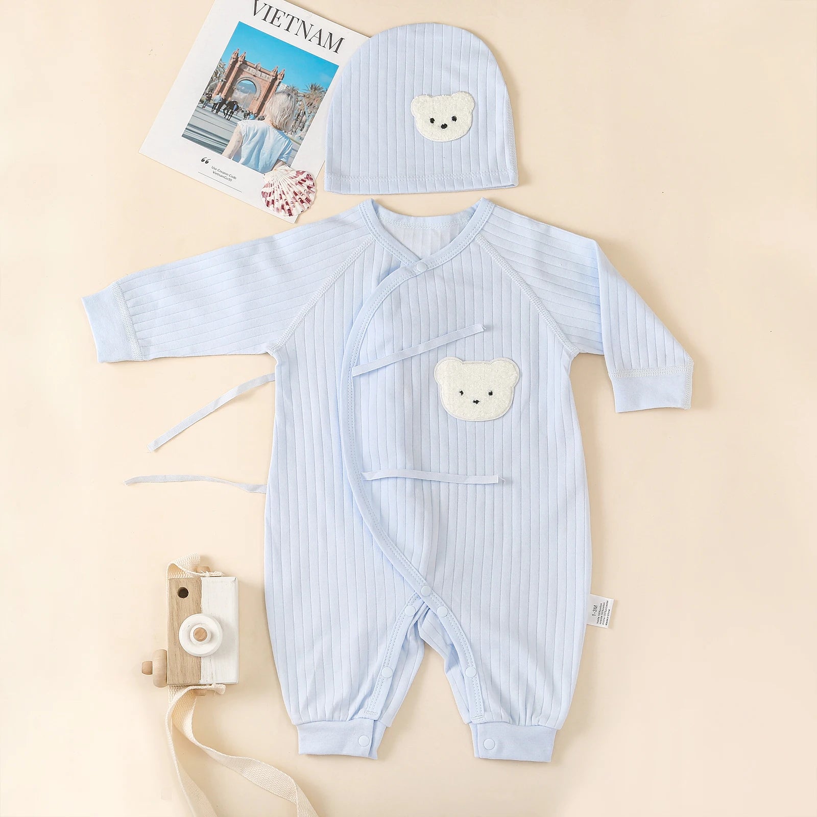 Organic Boys and Girls One Piece Outfit 100% Cotton