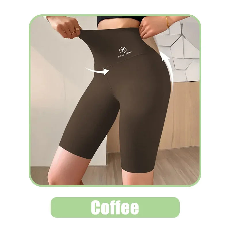 High Waist Shape Wear Sculpting Shorts