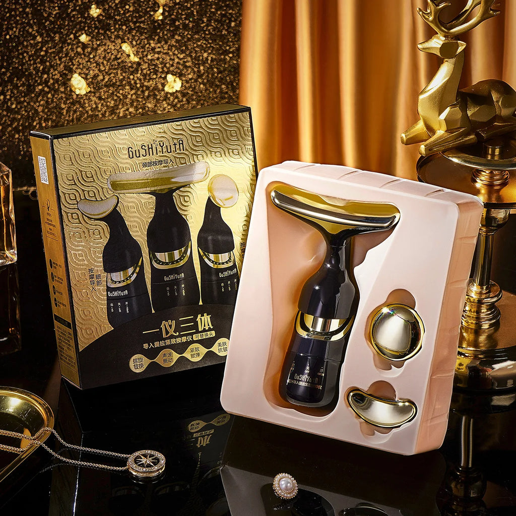 Facial, Eye & Neck Massager with Heat