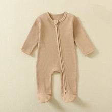 Load image into Gallery viewer, Long Sleeve Organic Cotton Baby Onesies