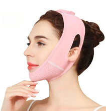 Load image into Gallery viewer, Women Face Slimming Bandage Face Lifting Band V Line Shaper Chin Cheek Lift up Belt Facial Massage Strap Beauty Skin Care Tools