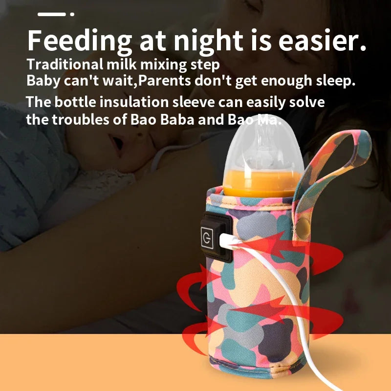 Portable Nursing Bottle Warmer and Holder