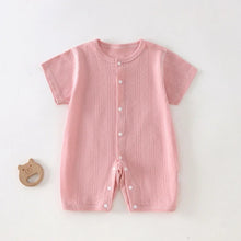 Load image into Gallery viewer, Baby Short Sleeved Jumpsuit 