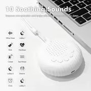 White Noise Machine – Portable USB Rechargeable Sleep Sound Device