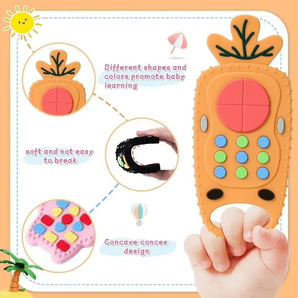 Baby Teething Remote Toys World Of Mothers