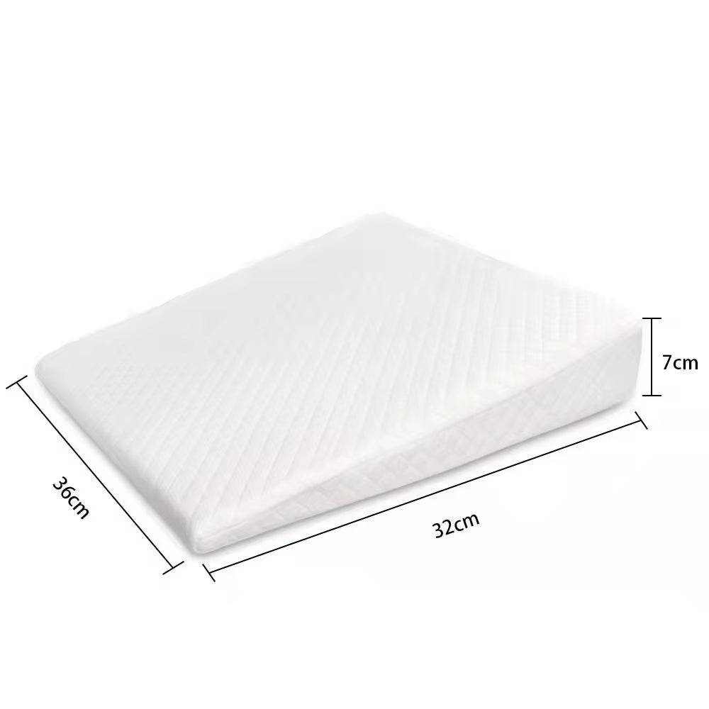 Baby Kawaii anti Spitting Milk Slope Cushion Pillow Newborn Memory Pillow Lightweight, Breathable Non Slip Baby Pillow