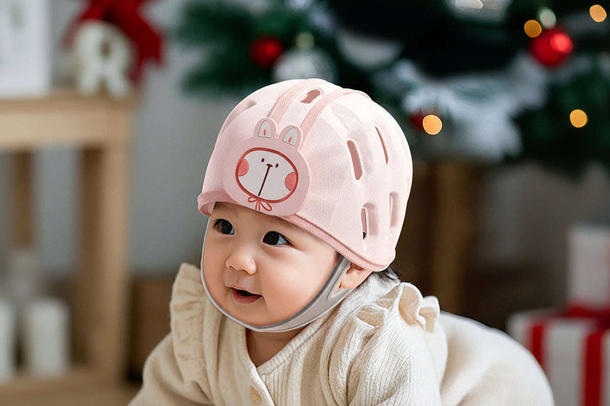 Baby Anti-Fall Protective Helmet Cap - Soft Safety Head Guard