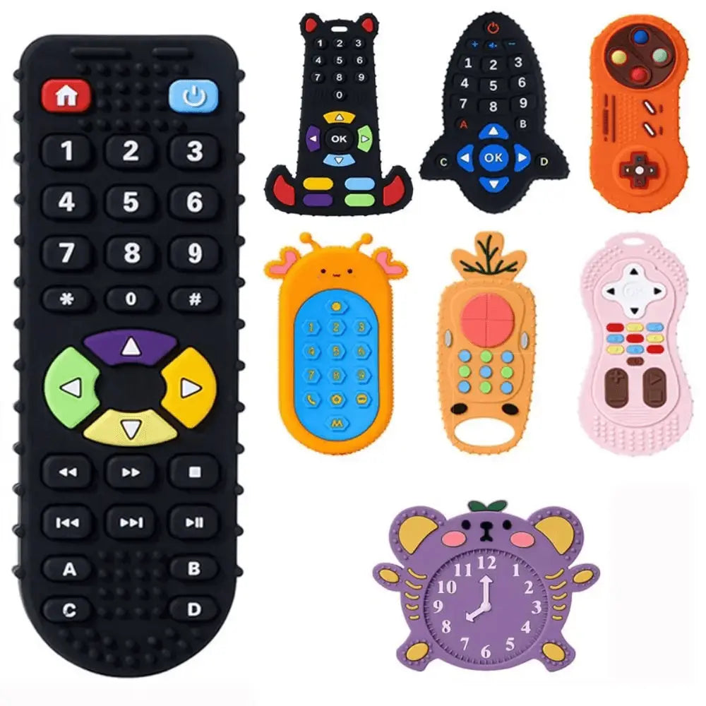 Baby Teething Remote Toys World Of Mothers