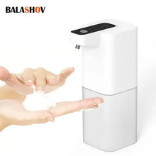 Load image into Gallery viewer, Automatic Liquid Soap Dispenser Touchless Infrared Sensor Hand Free Soap Hand Sensor Dispenser Smart Foam Machine USB Charging