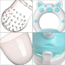 Load image into Gallery viewer, 3 in 1 Baby Fruit Feeder Nipple Pacifier Fresh Food Fruit Milk Feeding Bottles Nibbler Learn Feeding Drinking Teething Pacifier