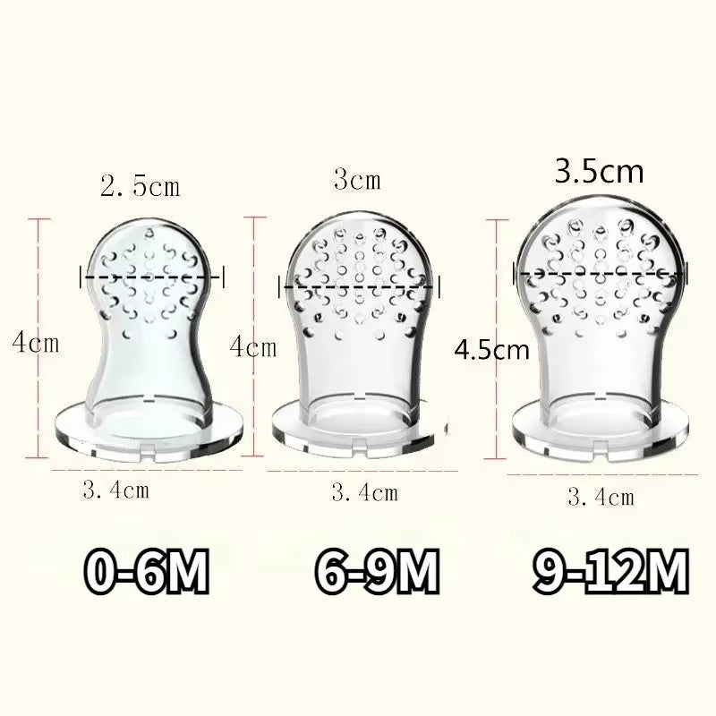 3 in 1 Baby Fruit Feeder Nipple Pacifier Fresh Food Fruit Milk Feeding Bottles Nibbler Learn Feeding Drinking Teething Pacifier